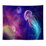 Fluorestseeruv vaip Seinakunst Gobel&auml;&auml;n Ristk&uuml;likukujuline Rippvaibel Seinatapeet Gobel&auml;&auml;n Seinakaunistus Kodukaunistused Gobel&auml;&auml;n 100x75cm