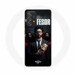 Coque pour Samsung Galaxy A33 5G La casa de papel El profesor