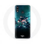 &Uuml;mbris Huawei P20 Lite Demon Slayer Manga Tanjiro ja Nezuko jaoks