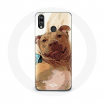 &Uuml;mbris Huawei P20 Lite Ameerika pitbullterjeri pruunile