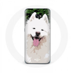 &Uuml;mbris samojeedi valge koerat&otilde;u Samsung Galaxy A3 2017 jaoks