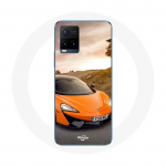 Coque pour Vivo Y21s 2021 / Y21 2021 Formule 1 McLaren F1 Orange