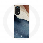 &Uuml;mbris Xiaomi Redmi Note 11 4G abstraktse tekstuuriga tausta jaoks