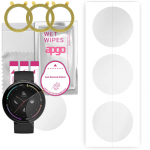 3x apgo Hydrogel Screen Protector for Amazfit Nexo, Hydrogel Film, with positioning layer easy installation