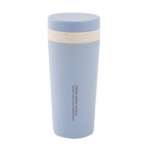 300 ml reisikruus vaakumiga isoleeritud kahekihilisest plastikust lastekaitsega veepudel &otilde;ues roheline