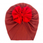 Beebi turbani keermega s&otilde;lm, mugav kanda Pehme puudutusega suvine v&auml;ikelapse armsatele lastele nokam&uuml;ts peakate S&uuml;nnip&auml;evakingitus punane