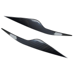 ABS esitulede kulmude silmalaud Esitulede kleebis Silmakate jaoks FORD Focus 2 MK2 2.5 V&auml;liskatte trimmi autotarvikud 2008-2011 Carbon Look