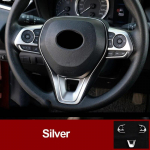 ABS-i s&uuml;sinikkiust auto roolinuppude paneeli trimmikate Toyota Corolla E210 2022 tarvikutele h&otilde;be