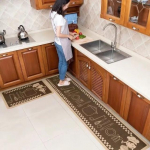 Libisemiskindel k&ouml;&ouml;k P&otilde;randamatt Vannituba Absorbent Sissep&auml;&auml;s Uksematt R&otilde;du Pesuruum Vaip Pestav Magamistuba Elutuba Pikk vaip 40cmx60cm 1pc