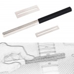 Guitar Fret Crowning Dressing File Edge files with Neck Protection Sheets 4