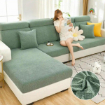 Elutoa Jacquard diivanipadja kate Stretch pestavad eemaldatavad diivanikatted universaalsed 1/2/3/4 iste Backrest Cover S