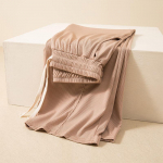 Naiste &scaron;ikid &uuml;hev&auml;rvilised sirged taskutega p&uuml;ksid, elastne v&ouml;&ouml;koht, n&ouml;&ouml;riga laiad p&uuml;ksid vabaaja p&uuml;ksid vabaaja lounge joogap&uuml;ksid L must