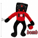 Skibidi WC Palus m&auml;nguasjad K&otilde;larman Plush Camara Kaamera Mees Palus Uus Skibidi Nuku t&auml;idisega M&auml;nguasi Skibidi T&auml;idisega Pehme M&auml;nguasi merelaine