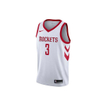 Nike NBA Korvpallivormi T-s&auml;rk, Houston Rockets Chris Paul #3, F&auml;nniversioon Meeste Topid Valge 864419-101 XXL