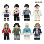 M8028 8 tk T&uuml;drukute seeria ehitusklotsid lastele