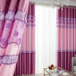 2TK Tikitud kardinad Magamistuba Elutuba &Uuml;hiselamu poolpimendavad kardinad Uksekardinad Maast laeni perforeeritud kardinad W150&times;H270cm&times;2pcs parkkoor