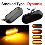 D&uuml;naamiline k&uuml;ljesignaalituli K&uuml;ljesignaalid Seat Leon Ibiza 6l Ford Focus Mk2 Vw Golf 3 4 Lupo Passat Polo 6n 9n Bora jaoks gray