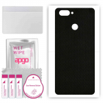 apgo Protective Skin Sticker for the back compatible with Oppo A5 (AX5), Wrap Film, Foil, Vinyl - Pattern Matrix