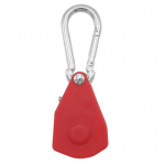 V&auml;lisrihmaratta trossi pannal, tugev kandev&otilde;imega, suure stabiilsusega, kompaktse suurusega kaasaskantav juhe reguleerija trossi riidepuu pandla matkatarbed pruun