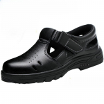 T&ouml;&ouml;kaitsejalatsid Meeste Suvised Terasest Varvas L&ouml;&ouml;givastane Torkevastane L&otilde;hnavastane Hingav sandaalid T&ouml;&ouml;jalatsid Kulumiskindel valgus 45 must