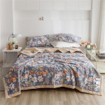 Svetanya multikas pastoraalne suvine kliimaseade tekk &otilde;mblemine, tekk puuvillane, kaheinimesevoodi, suur kaheinimesevoodi (pole padjap&uuml;&uuml;ri) 2pcs pillowcase