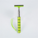 Auto tahavaatepeegli puhasti roostevabast terasest teleskoopne &uuml;lest&otilde;stetav kihiline harjapea aknapesu puhastushari k&auml;eshoitav klaasipuhasti roheline