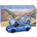 1/32 skaala Subaru BRZ 2019 mudelauto heli ja valgusega, tagasit&otilde;mmatav sulamist survevalu s&otilde;idukikollektsiooni kingitus lastele 1/32-Size:13.4*5.3*4cm sinine