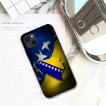 Bosnia lipu telefoni&uuml;mbris iPhone 11 12 Mini 13 Pro XS Max X 8 7 6s Plus 5 SE XR Shelli jaoks iPhone11