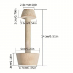 Puidust munakoogivormi pirukavorm Kahepealine munakoogipiruka alumine vorm V&auml;rviline puidust munakoogivormi taignarull K&ouml;&ouml;gividin Round