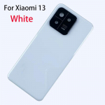 Mi13 Klaasist Akukate Xiaomi Mi 13 Pro jaoks Tagakaas Akukate Tagumine Korpus Kaameraraami Objektiiviga MI 13 Green