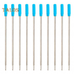 Pastapliiatsi t&auml;itmine Sinine tindiga keskmise otsaga pliiatsi t&auml;itmine Sujuv kirjutamine Kiiresti kuivav, vastupidav otsiku disain Mitmek&uuml;lgne t&auml;iteaine geelpliiatsi tarvikud 10 pcs sinine