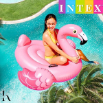 Intex Flamingo Ride-On Tube bassein Pardi toru Vesi M&auml;ngubassein Suvepuhkus Shape Tube Ujumine Lapsed, Korea vee l&otilde;busad esemed blue