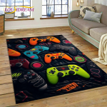 Retro GamePad m&auml;ngukonsool Game Boy Multifilmi vaibavaip magamistoa elutuppa Kodudiivani kaunistamine, laste suur sisekujundusega p&otilde;randamatt 100cm x 150cm
