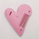 1 tk roosa kubemekarvade l&otilde;ikur naistele, kaasaskantav privaatne vormimist&ouml;&ouml;riist naistele, naistele m&otilde;eldud kamminuga roosa