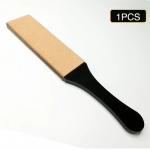 Naturaalsest nahast kahepoolse plaadi poleerimisvaha pasta habemenuga noa teritaja kivide poleerimiseks l&otilde;ike&uuml;hendid 28*4.2CM