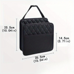 1 tk auto hoiukott, autoistme seljatoe hoiukott, rippkott, multifunktsionaalne hoiukast, kaunistustooted must