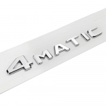ABS Auto Tagumine Pagasiruumi M&auml;rk Tiiva Embleem Kleebis 4 MATIC Logo Kleebis W212 W204 W205 W203 W212 CLK GLA GLK SLK E350 G63 h&otilde;be