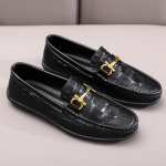 Uued meeste klassikalised lamedad Oxfordsi nahast vabaajajalatsid Itaalia stiilis Mocassins s&otilde;idujalatsid 37 must