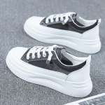 Valged kingad Naiste kingad Suvine Uus Mitmek&uuml;lgne Kingad Naiste Hingavad Valged Kingad Madal Platvorm Rula Kingad Suvine Vabaaja 35