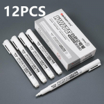 Valge markerpliiatsv&auml;rviga &otilde;line veekindel rehvimaalimise grafitipliiatsid 1 box valge