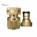 Messingist aiavooliku adapter isane emane kiirliitmik roostekindel korrosioonikindel lekkekindel vooliku liitmiku pistik European style thread