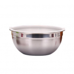 Roostevabast terasest pott paksendatud roostevastane suur s&uuml;gav kukkumisvastane p&otilde;letusvastane poleeritud laiendatud serv Sile &uuml;hes t&uuml;kis vormimine kodus s&ouml;&ouml;kla pidu 18cm