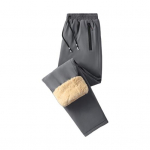 Talvised Meeste P&uuml;ksid Paks Fliis Pingutusn&ouml;&ouml;r Elastne V&ouml;&ouml;koht Soojust hoidev T&otilde;mblukuga Taskud &Uuml;hev&auml;rvilised Soe Sport Reisi t&ouml;&ouml;p&uuml;ksid L must