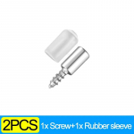 200x isekeermestava kruviga kapi riiuliklamber Laminaaditugi kummist varrukaga libisemiskindla kihiga klaasplaadi hoidja fikseeritud kruviga