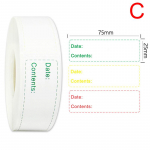 150 tk/rull k&ouml;&ouml;gikleebis K&uuml;lmkapp S&uuml;gavk&uuml;lmik Toidu s&auml;ilituskuup&auml;ev Sisu etikett