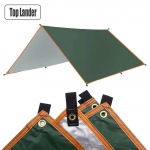 1 tk Camping Tarp veekindel telk Tourist varikatus Aed Varikatus Ranna P&auml;ikesevari &otilde;ues &uuml;likerge p&auml;ikesevarju 3*3m roheline