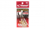 Shout JH-02 Jaco Hook Rigged Assist Rainbow Feather, suurus L (1/0) (8037)