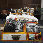 Lehmateemaline voodipesukomplekt, Poiste meeste udusulega tekikotid, padjap&uuml;&uuml;rid 2/3 tk, King Queen voodi 3D tr&uuml;kitud loomakatte komplekt Baby 100x135cm