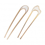 2 tk Juuksekamm Prantsuse keerukujulised soengud U-kujuline juukseklamber Vastupidav kest Juuksepulk