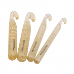 Kudumisvardad paks villane t&ouml;&ouml;riist, suur heegeln&otilde;el, plastist l&auml;bipaistev heegeln&otilde;el One Size